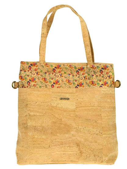 Nachhaltige Mode Vegan Shopper aus Kork „Citrus“