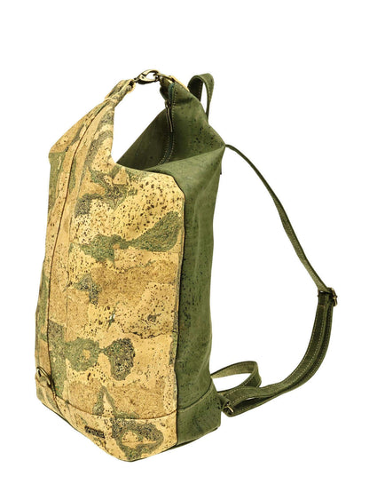 Stilvoller Rucksack „Felicia“ aus Kork in natur, vegane mode