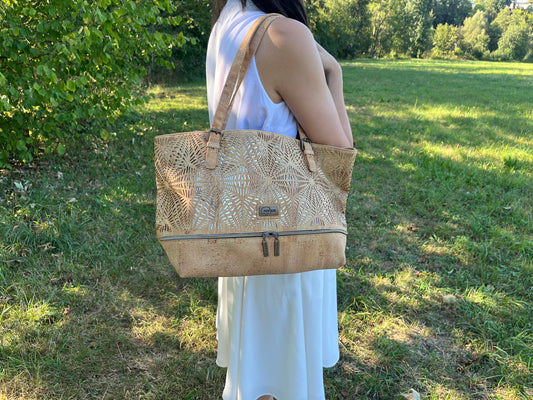 Trendy Shopper „Oenthera“ aus Kork, vegan und nachhaltig