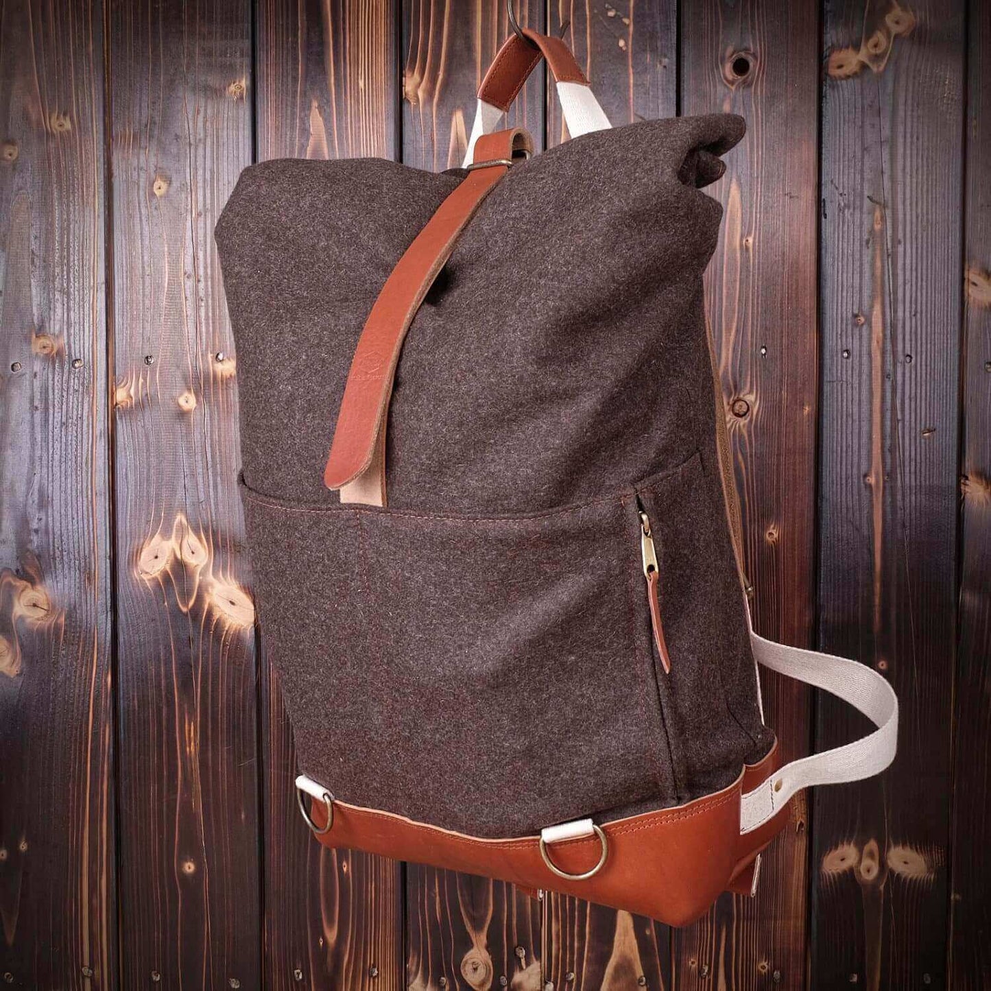 Handgefertigter Rucksack nachhaltige accessoires