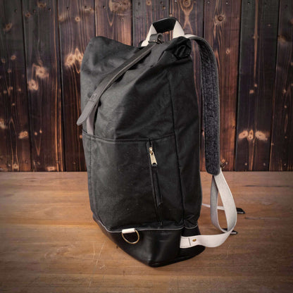 Handgefertigter Rolltop-Rucksack